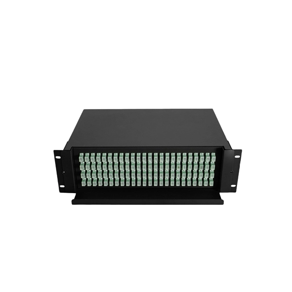 How to install a panel cable on a single optical fiber 