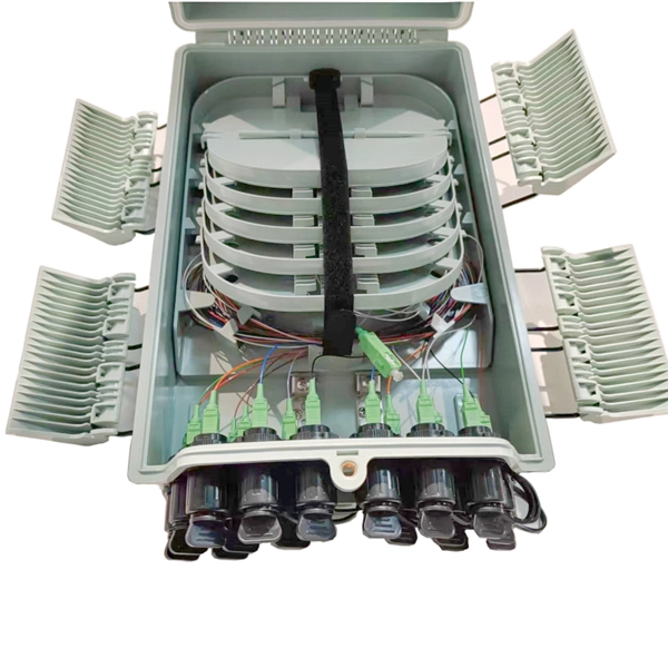 Can the optical fiber from the optical splitter be used directly 
