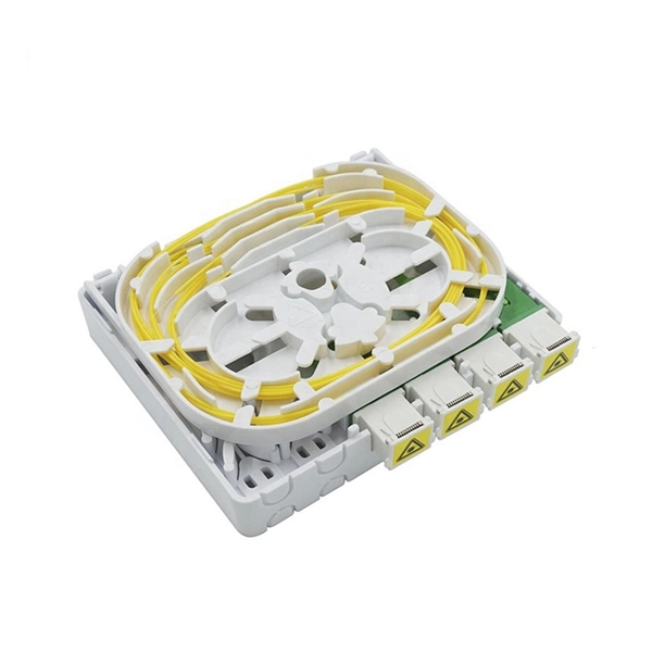 Surface-mounted electrical distribution box and electrical components