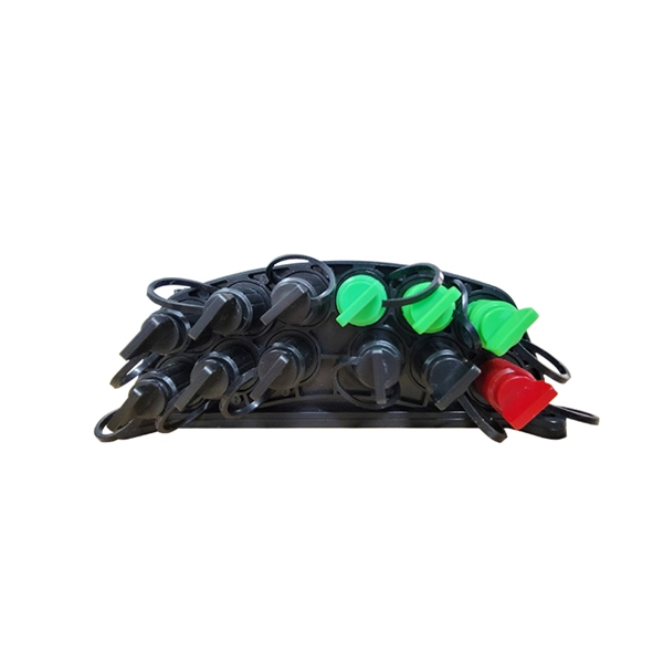 Cable organizer without drilling cable routing