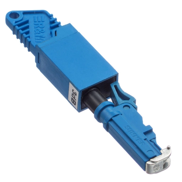How to fix fiber optic cable lines in a communication well